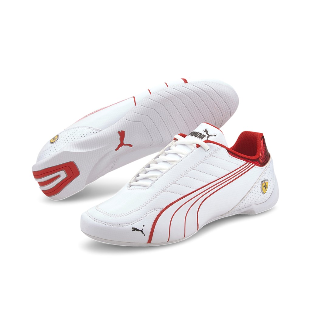 Puma Sneaker Motorsport Ferrari Race Future Kart Cat weiss/rot Herren